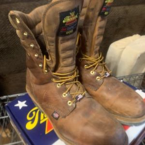 Thorogood good 9” logger waterproof/insulated